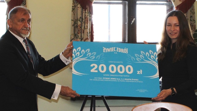 Żywiec Zdrój po raz kolejny wspiera miasto Żywiec