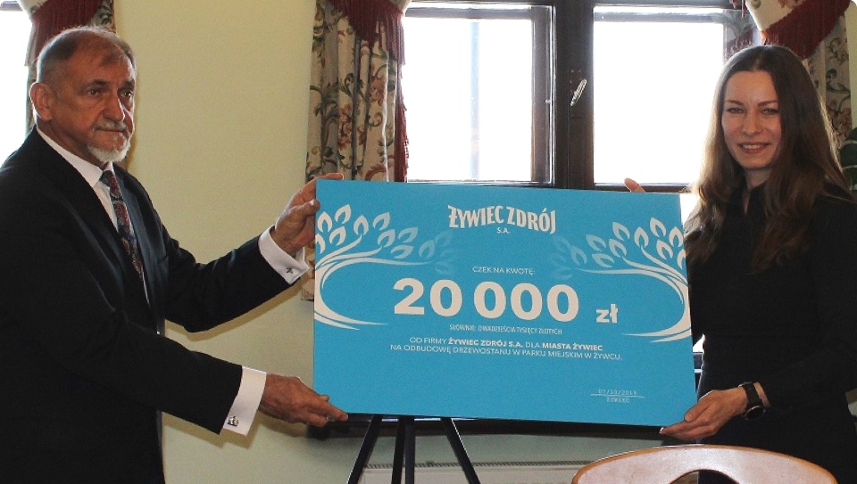 Żywiec Zdrój po raz kolejny wspiera miasto Żywiec