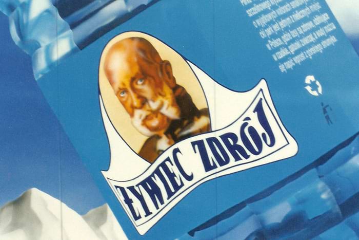 Pierwsza butelka wody Żywiec Zdrój